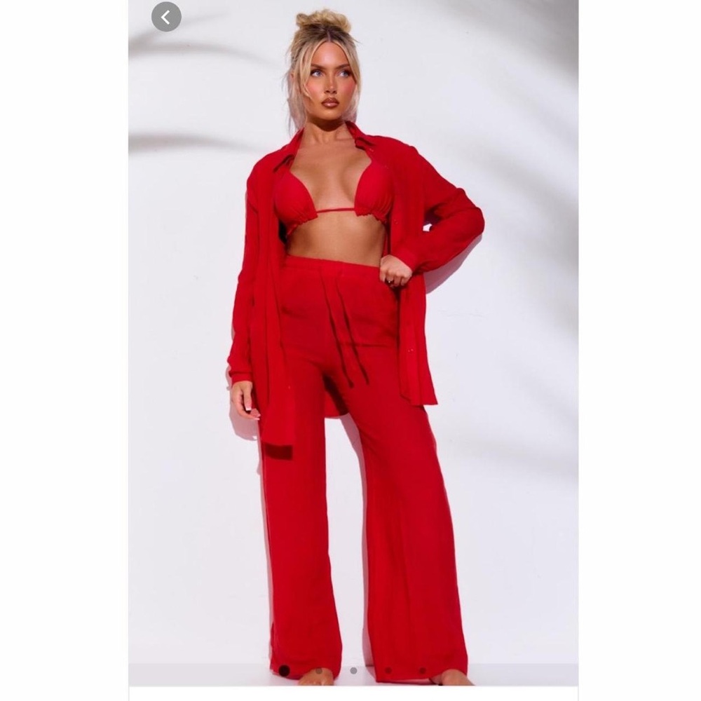 PrettyLittleThing Red Top - Picture 3 of 7